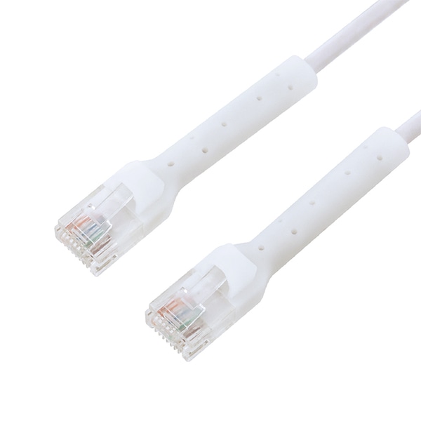 LANケーブル CAT6A カテゴリー6A 曲げて固定できる 3m ホワイト