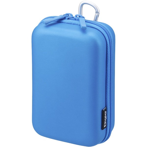 デジタルカメラケース EVA セミハード Lサイズ ブルー