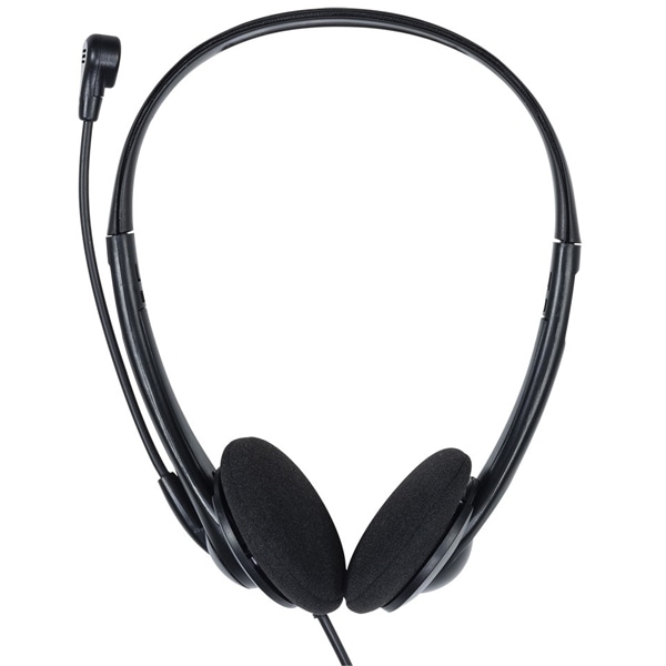 Digio2 4極 ヘッドセット 軽量 オーバーヘッド ブラック