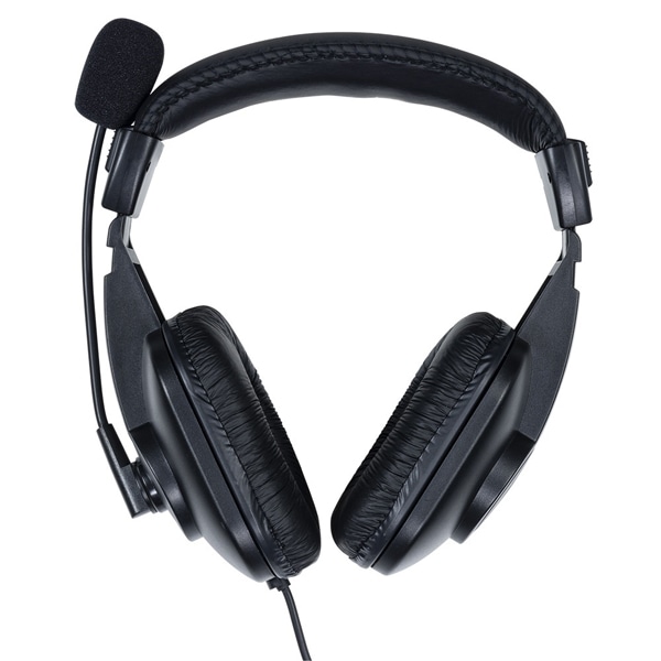 Digio2 4極 ヘッドセット ヘッドバンドクッション ソフトイヤークッション ブラック