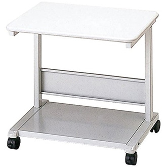 プリンタラック W600×D485×H550 ホワイトグレー