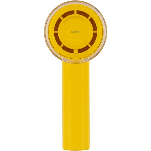 USB扇風機 USB充電式 ハンディファン イエロー