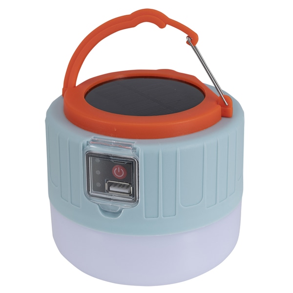 充電式LEDランタン ライトブルー