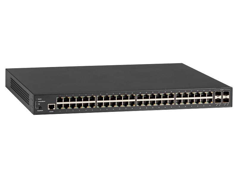 PoEスイッチ PoE+対応 10/100/1000Tx48 SFP/SFP+x4