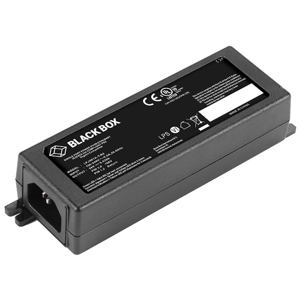 PoEインジェクター 1ポート PoE+ 10/100/1000BASE-T RJ45 802.3at