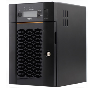 GAIAPROシリーズ GPD406SV OSレスモデル Intel Atom採用 デスクトップNAS 72TB 最大容量144TB（2～24TB×4 or 6ドライブ）/メモリ16GB/OSブートSSD