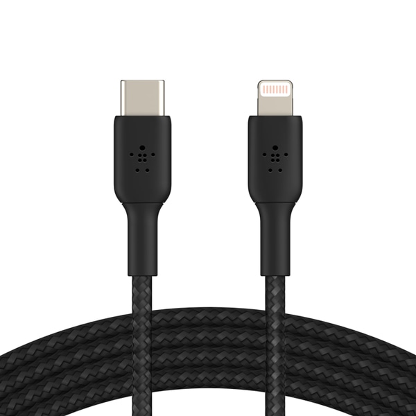 BoostCharge USB-C to ライトニングケーブル 2m ブラック
