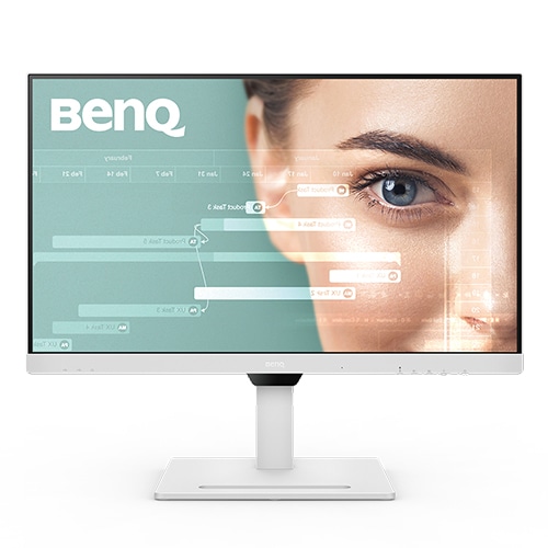 アイケア液晶ディスプレイ 27型/2560×1440/HDMIx1、DisplayPortx1、USB Type-Cx2（7.5W/65W給電）、DP出力x1、USB 3.2 x 3/スピーカーあり/高さ調整/ピボット/ホワイト