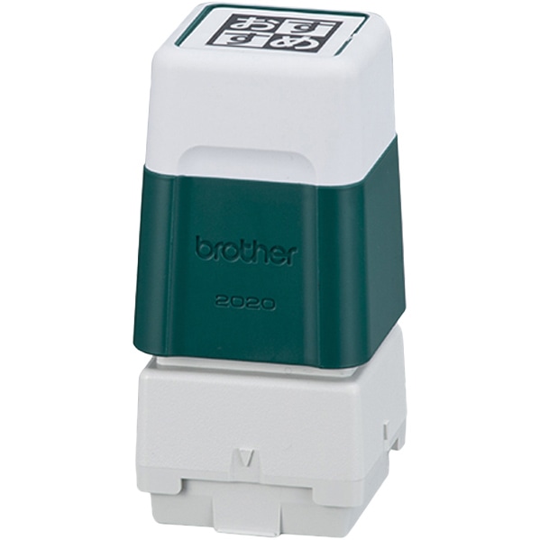 スタンプクリエータープロ用 スタンプ（ラバーグリップタイプ） 緑6個入り