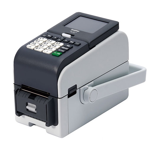 2インチ感熱ラベルプリンター (ハクリユニット搭載/カラー液晶タッチパネル/ハンドル付/300dpi/USB/有線・無線LAN/Bluetooth/USBホスト)