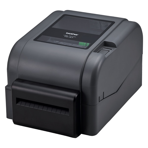 4インチラベル幅感熱・熱転写ラベルプリンター（カッターユニット装着モデル）/203dpi/USB/有線LAN/RS-232C/USBホスト