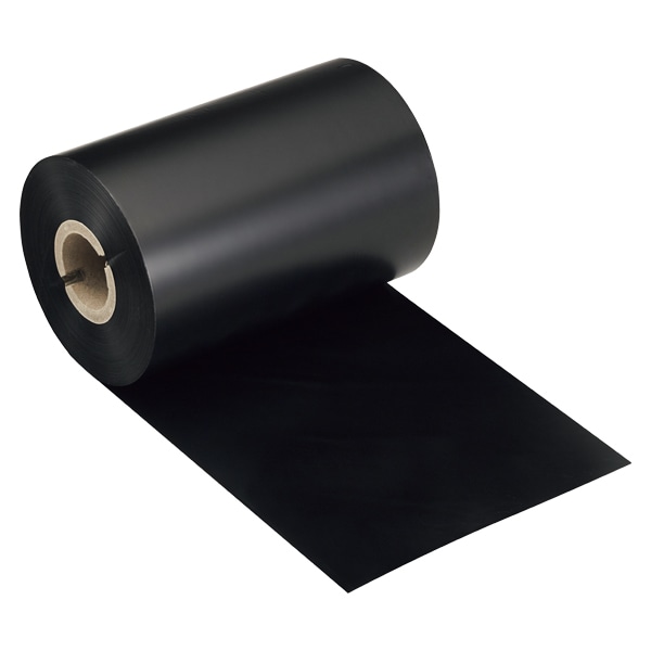 熱転写用インクリボン・レジンタイプ(耐擦過)/幅110mm×長さ300m/3巻入り/外径66.2mm/紙管サイズ25.4mm(1インチ)