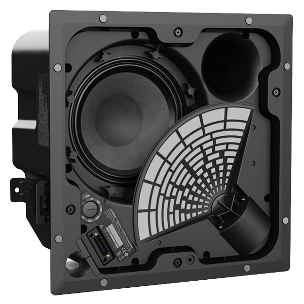 天井埋込型スピーカー EdgeMax EM90 許容入力125W Lo/Hi兼用 ホワイト