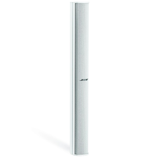 モジュールラインアレイスピーカー 許容入力150W 全天候型 ホワイト