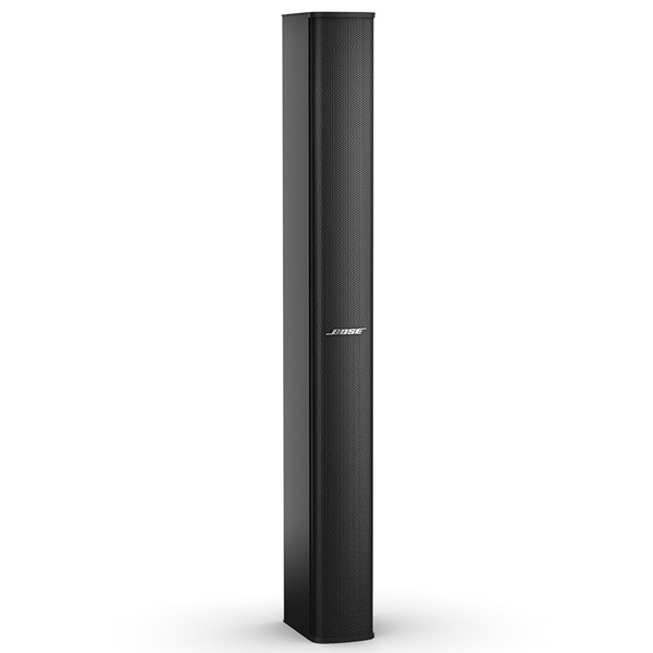 ステアラブルラインアレイスピーカー アンプ内蔵 Dante対応 ブラック