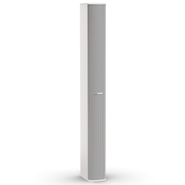 ステアラブルラインアレイスピーカー アンプ内蔵 Dante対応 ホワイト