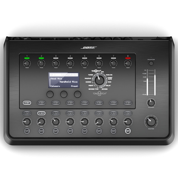 エフェクター内蔵8chデジタルミキサー