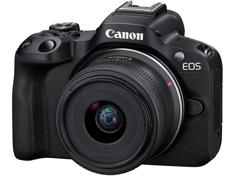 ミラーレスカメラ EOS R50・RF-S18-45 IS STMレンズキット （ブラック）