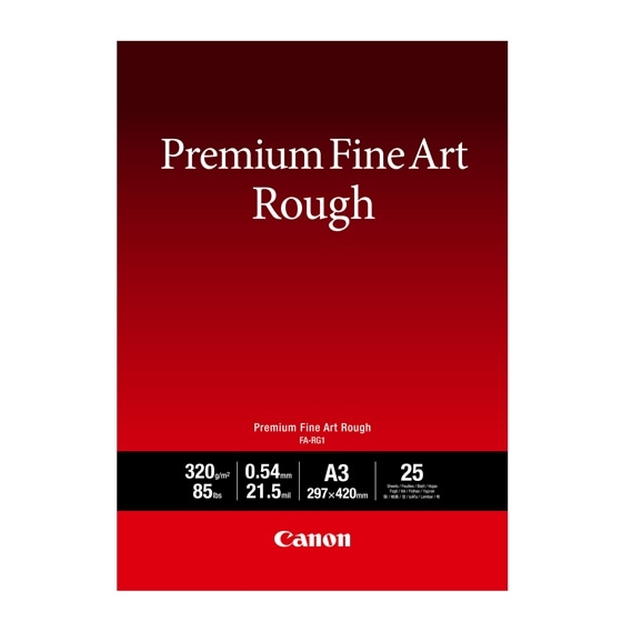 プレミアムファインアート・ラフ A3 25枚 FA-RG1A325