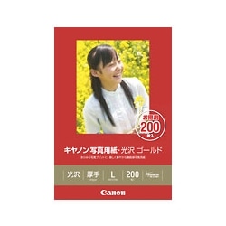 写真用紙・光沢 ゴールド L判 200枚 GL-101L200