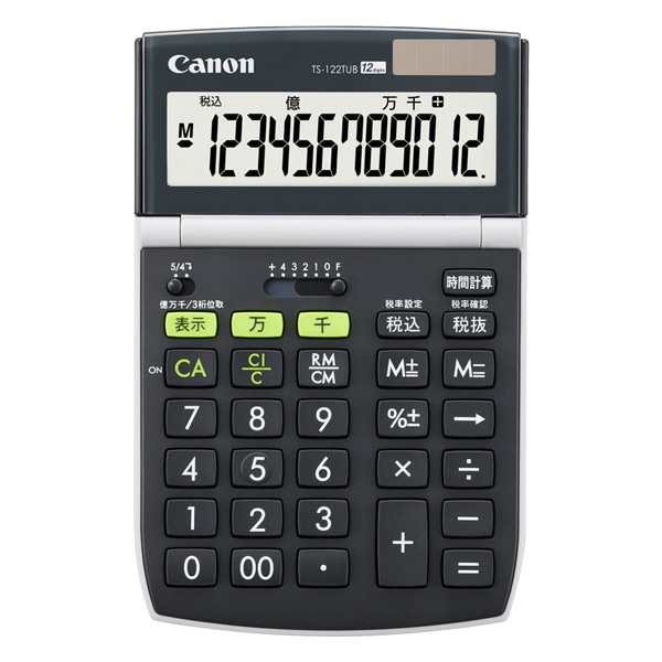 環境配慮電卓 TS-122TUB JPN GB