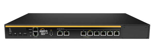 Balance 580X/Peplinkロードバランスルーター