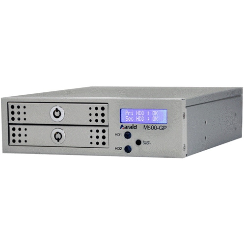 2.5インチ 6Gbps SSD/HDD 対応ハードウェアRAIDユニット  白