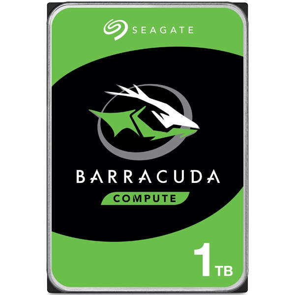 Seagate BarraCuda 3.5 1TB 内蔵HDD メーカー2年保証 SATA 6.0Gb/s 256MB 7200rpm ST1000DM14
