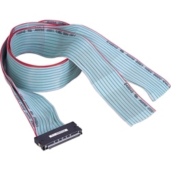 片端96ピンハーフピッチコネクタ付フラットケーブル(3m)