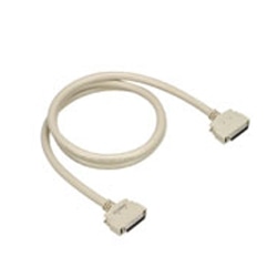 両端50ピンミニチュアリボンコネクタ付シールドケーブル(モールドタイプ、0.5m)