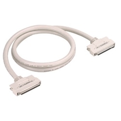 両端96ピンハーフピッチコネクタ付シールドケーブル(モールドタイプ、1.5m)