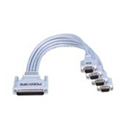 37ピンD-SUB→9ピンD-SUB×4分配用シールドケーブル(0.25m)