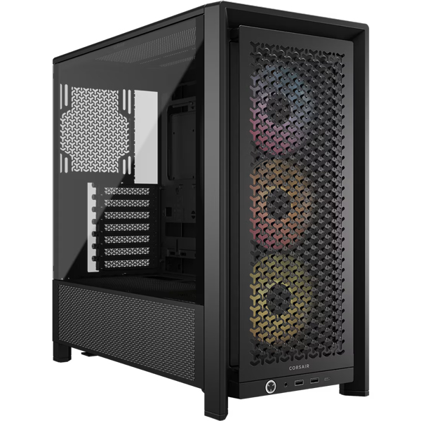 ミドルタワー型PCケース FRAME 4000D RS ARGB Mid-Tower Black