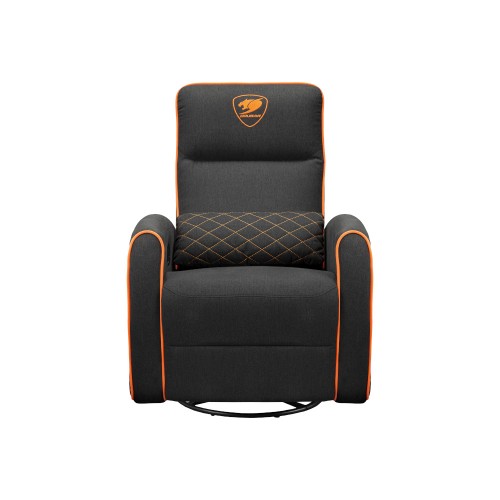 FIDOM/ゲーミングソファ/リクライニング角度の調整や360度の横回転が可能/フットレスト装備/通気性の高いリネン風生地を採用/ランバーピロー付属