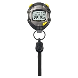 ストップウォッチ 1/1000秒計測 10時間計 5気圧防水