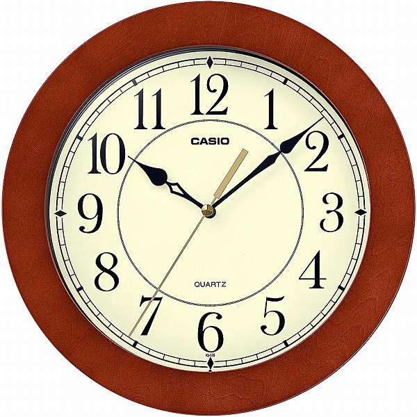掛時計 クオーツ 木枠