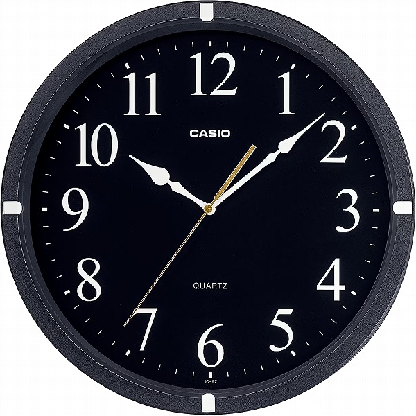 掛時計 クオーツ 木枠