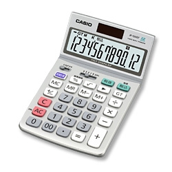 ジャストタイプ電卓 12桁 グリーン購入法適合商品