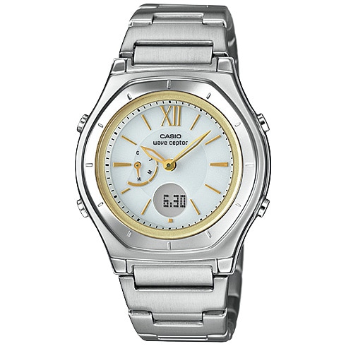 ソーラー電波時計 wave ceptor