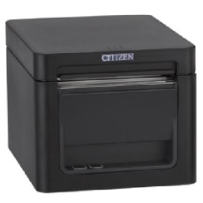 コンパクトラインサーマルプリンター（印刷速度300mm/秒、用紙幅58/80mm、オートカッター付、Bluetooth+USB I/F、ブラック、用紙セーブ機能、多階調印刷）