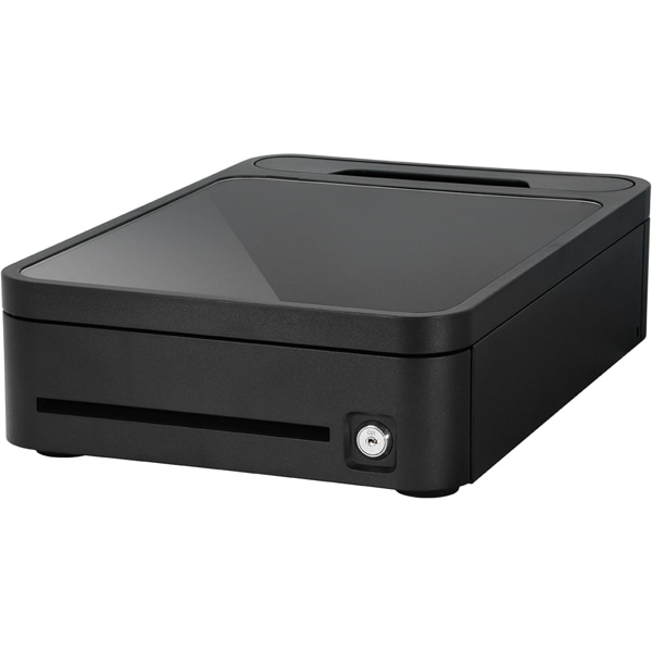 キャッシュドロワー（24V駆動 3札6硬貨 ブラック）