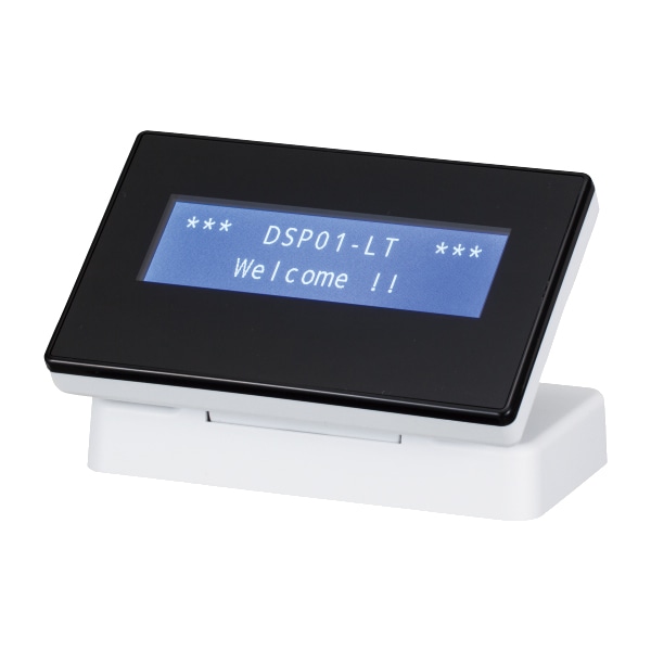 カスタマーディスプレイ TFT液晶 ホワイト