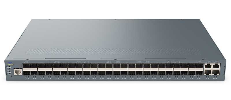 48ポート高密度SFPスロット搭載ギガビットスイッチ