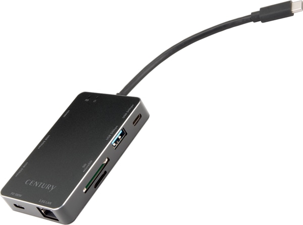 USB Type-C接続 Terminal-C ドッキングステーション 8 in 1