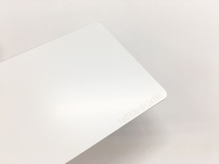 FeliCa Lite-S 非接触ICカード PET系/白無地/刻印あり（100～499枚）