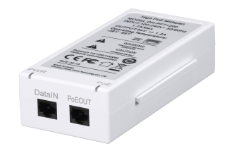 PoEインジェクター、60W、最長300m給電