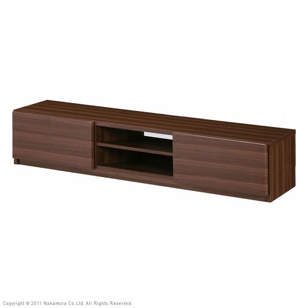 背面収納TVボード-ロビン 幅150cm ウォールナット