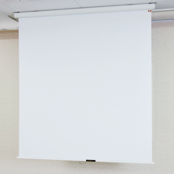 スプリング巻上ミニスクリーン 100インチ