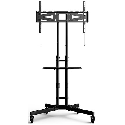 軽量シンプルスタンド 棚板付き壁寄せタイプ