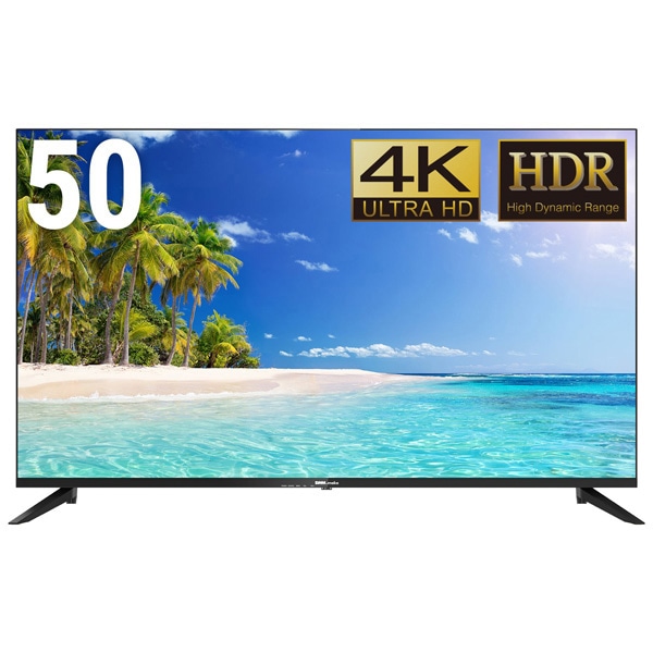 液晶ディスプレイ 50型/3840×2160/HDMI/ブラック/スピーカー：あり